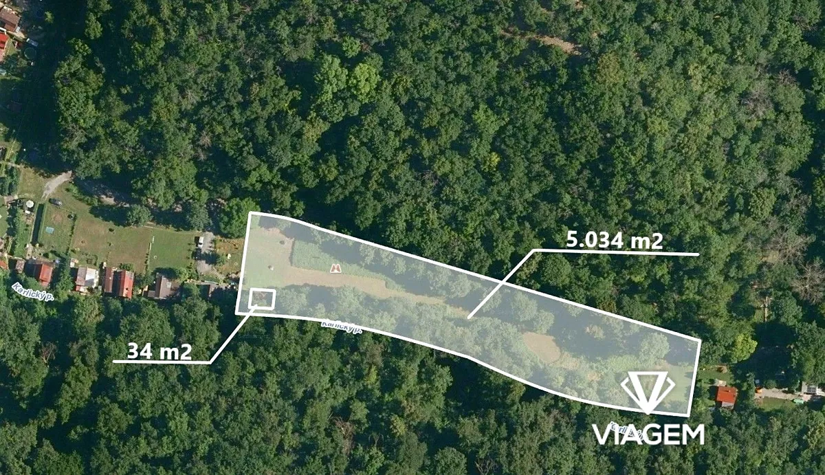 Prodej zahrady 5068 m²